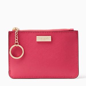 Kate Spade Bitsy Laurel Way wallet in Radish Pink